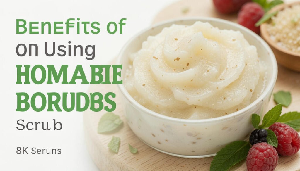 Benefits of Using Homemade Body Scrubs