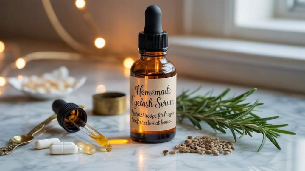 How Homemade Eyelash Growing Serum Supports Natural Beauty