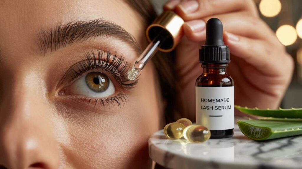 Homemade Eyelash Serum Feels Like a Smart Beauty Choice