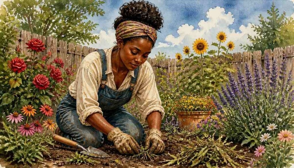 Pull Weeds by Hand Before They Spread