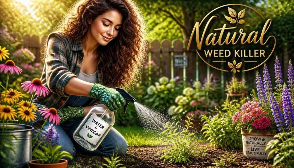 Vinegar as a Natural Weed Killer